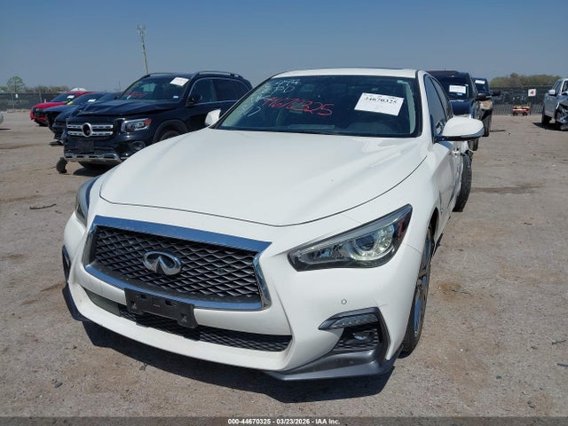 2019 Infiniti Q50 3.0t Signature Edition მანქანა იყიდება აუქციონზე, vin: JN1EV7AR1KM592178, აუქციონის ნომერი: 44670325