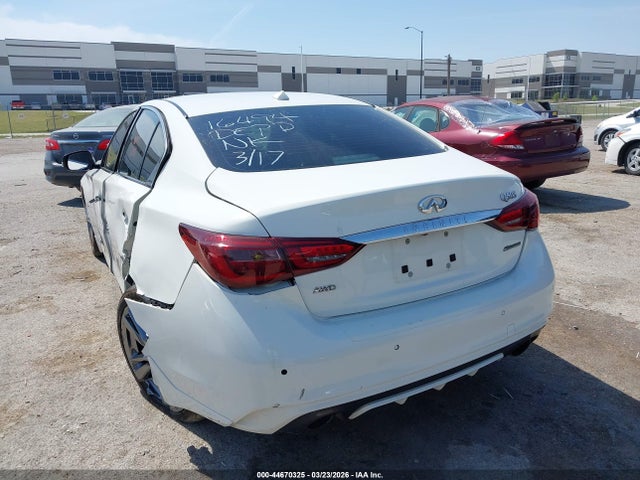2019 Infiniti Q50 3.0t Signature Edition მანქანა იყიდება აუქციონზე, vin: JN1EV7AR1KM592178, აუქციონის ნომერი: 44670325