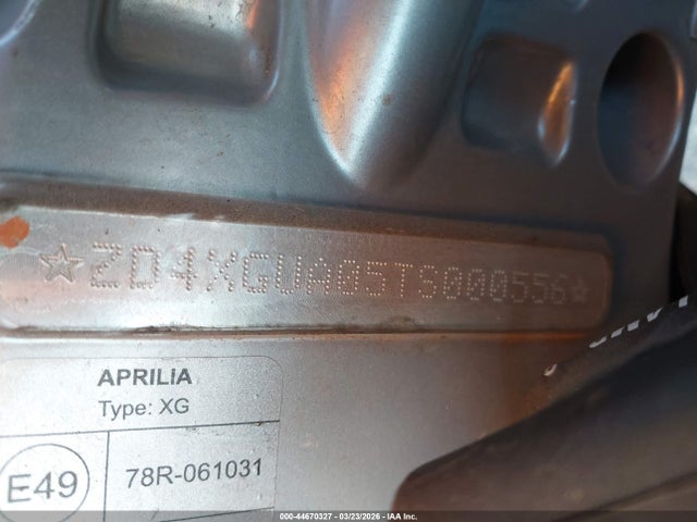 ZD4XGUA05TS000556 Aprilia Rs 660