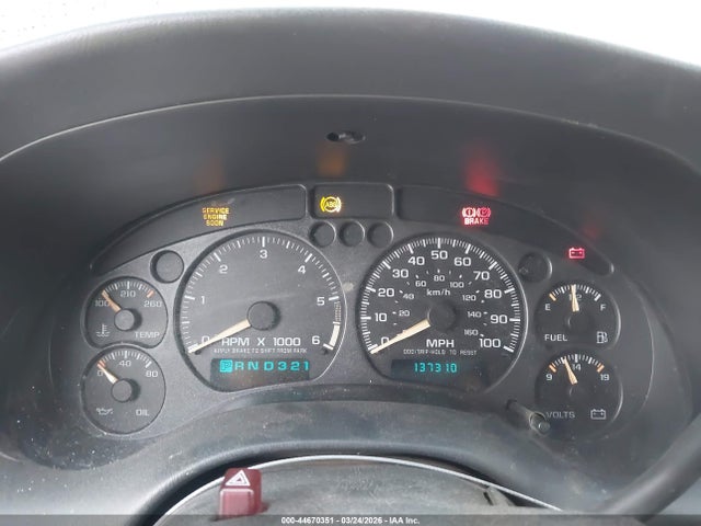 2003 Chevrolet S-10 Ls მანქანა იყიდება აუქციონზე, vin: 1GCDT19X238120760, აუქციონის ნომერი: 44670351