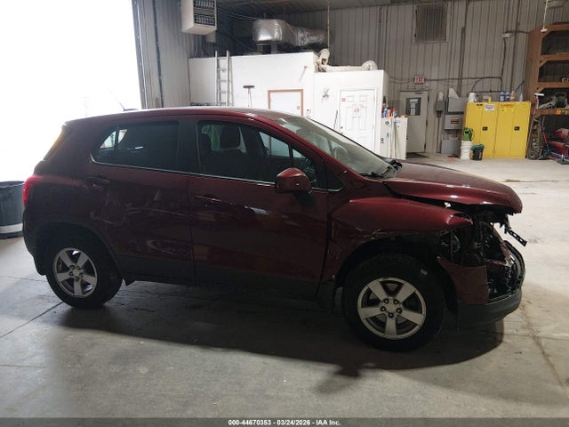 Aukcja sprzedaży 2016 Chevrolet Trax 1ls, vin: 3GNCJNSB4GL165348, numer aukcji: 44670353