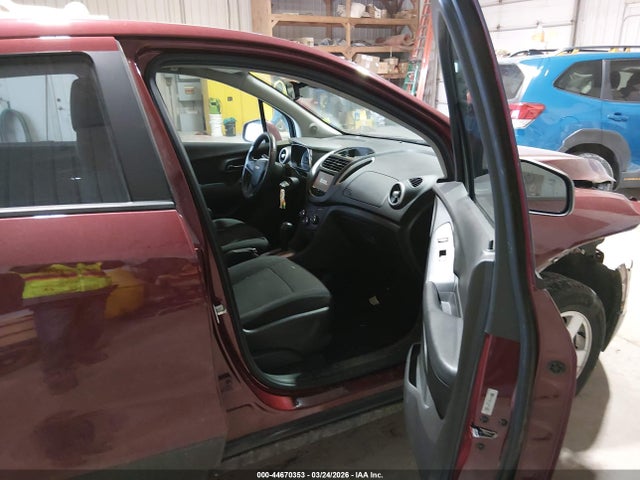 Aukcja sprzedaży 2016 Chevrolet Trax 1ls, vin: 3GNCJNSB4GL165348, numer aukcji: 44670353