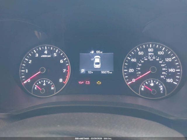 44670480 :رقم المزاد ، 5XXGT4L36KG293133 vin ، 2019 Kia Optima Lx مزاد بيع