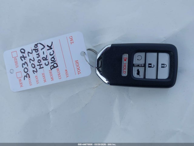 44670508 :رقم المزاد ، 5J6RW2H89NA014258 vin ، 2022 Honda Cr-v Awd Ex-l مزاد بيع