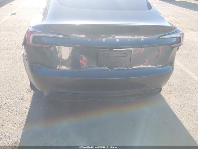 2025 Tesla Model 3 Long Range Rear-wheel Drive/standard Rear-wheel Drive მანქანა იყიდება აუქციონზე, vin: 5YJ3E1EA7SF925644, აუქციონის ნომერი: 44670511