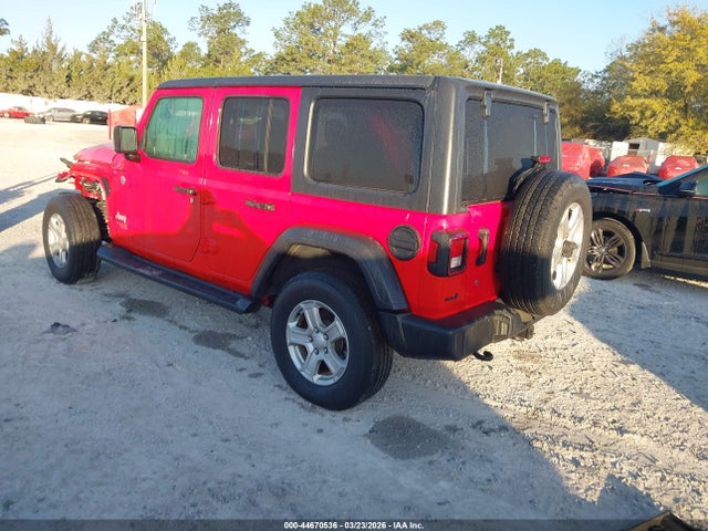 Aukcja sprzedaży 2020 Jeep Wrangler Unlimited Sport S 4x4, vin: 1C4HJXDN5LW160407, numer aukcji: 44670536