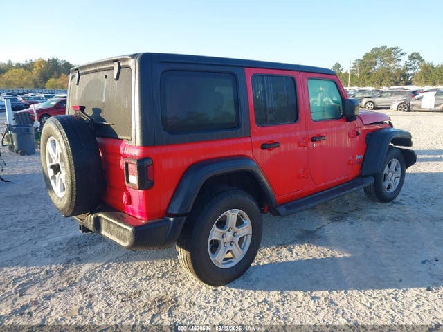 Aukcja sprzedaży 2020 Jeep Wrangler Unlimited Sport S 4x4, vin: 1C4HJXDN5LW160407, numer aukcji: 44670536