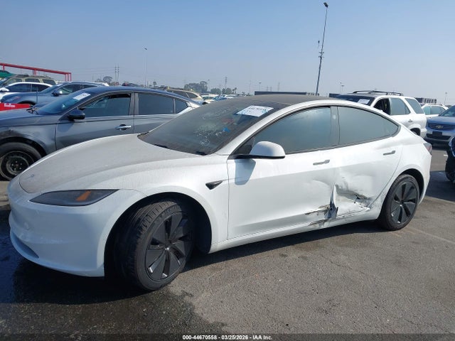 Aukcja sprzedaży 2025 Tesla Model 3 Long Range Rear-wheel Drive/standard Rear-wheel Drive, vin: 5YJ3E1EA4SF935810, numer aukcji: 44670558