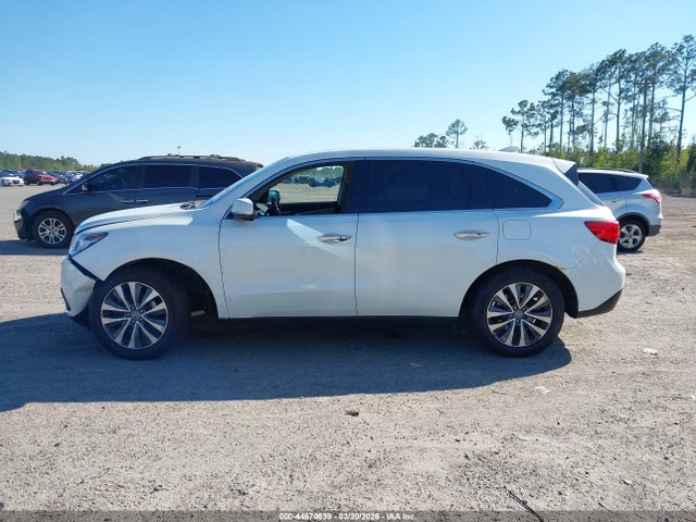 44670639 :رقم المزاد ، 5FRYD4H4XGB023625 vin ، 2016 Acura Mdx Technology   Acurawatch Plus Packages/technology Package مزاد بيع