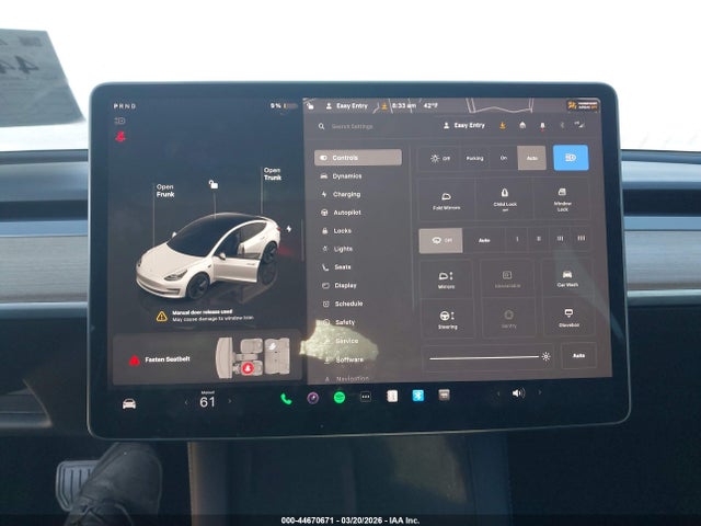 Продажа на аукционе авто 2023 Tesla Model 3 Rear-wheel Drive, vin: 5YJ3E1EA4PF411466, номер лота: 44670671