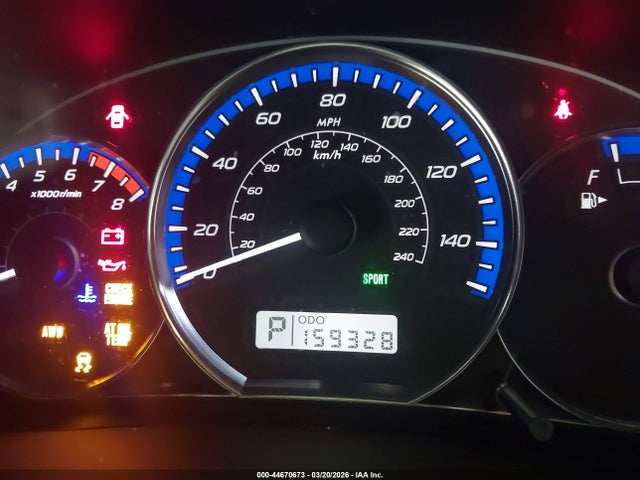 44670673 :رقم المزاد ، JF2SHAEC9DH436459 vin ، 2013 Subaru Forester 2.5x Limited مزاد بيع