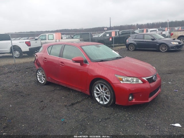 2012 LEXUS CT 200H JTHKD5BH0C2102225