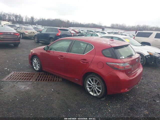 2012 LEXUS CT 200H JTHKD5BH0C2102225 Photo 2