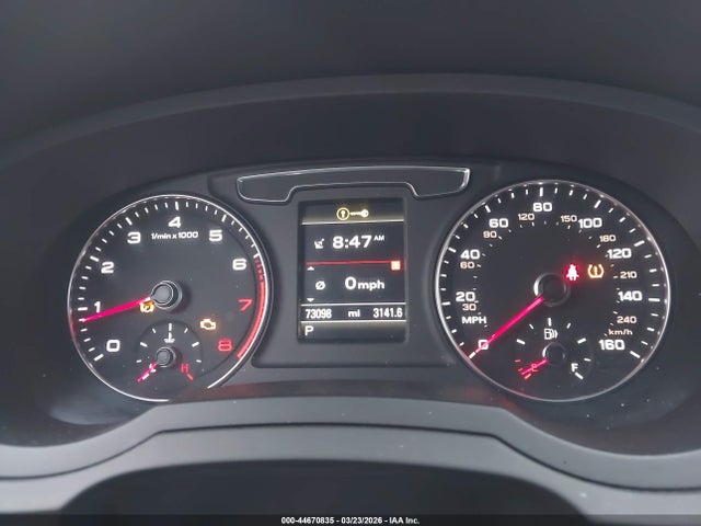 2017 Audi Q3 2.0t Premium მანქანა იყიდება აუქციონზე, vin: WA1ECCFS3HR007615, აუქციონის ნომერი: 44670835