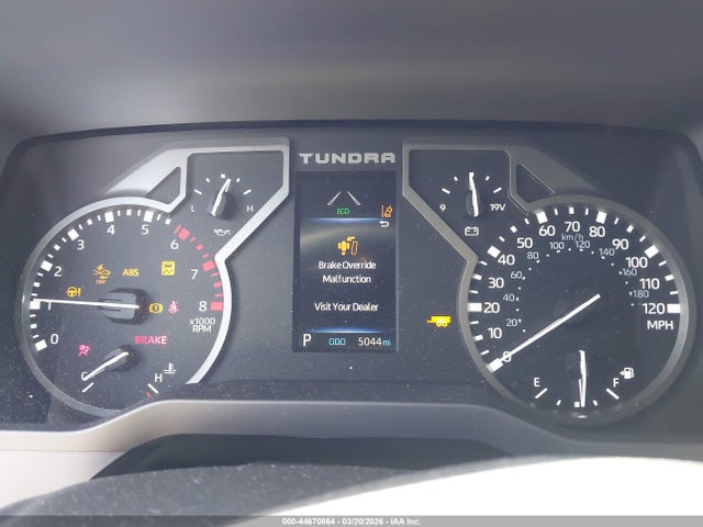 Продажа на аукционе авто 2026 Toyota Tundra Sr5 Crewmax 5.5' Bed, vin: 5TFLA5AB0TX051503, номер лота: 44670864