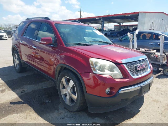 Aukcja sprzedaży 2011 Gmc Acadia Slt-1, vin: 1GKKRRED6BJ118179, numer aukcji: 44670886