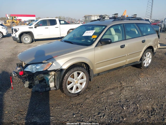 44670970 :رقم المزاد ، 4S4BP61C687329736 vin ، 2008 Subaru Outback 2.5i/2.5i L.l. Bean Edition مزاد بيع