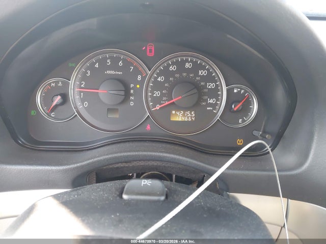 44670970 :رقم المزاد ، 4S4BP61C687329736 vin ، 2008 Subaru Outback 2.5i/2.5i L.l. Bean Edition مزاد بيع