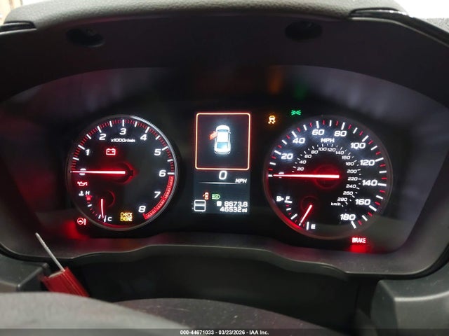 Aukcja sprzedaży 2022 Subaru Wrx Premium, vin: JF1VBAF69N9026008, numer aukcji: 44671033