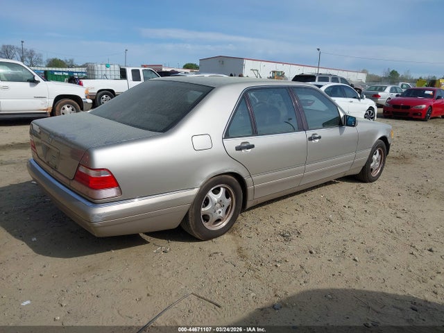 1999 Mercedes-benz S 320 მანქანა იყიდება აუქციონზე, vin: WDBGA33G3XA406430, აუქციონის ნომერი: 44671107