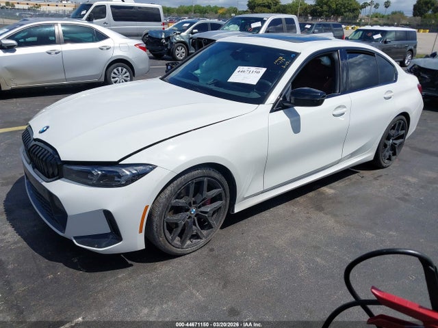 44671150 :رقم المزاد ، 3MW69CW01S8F76937 vin ، 2025 Bmw 330i مزاد بيع
