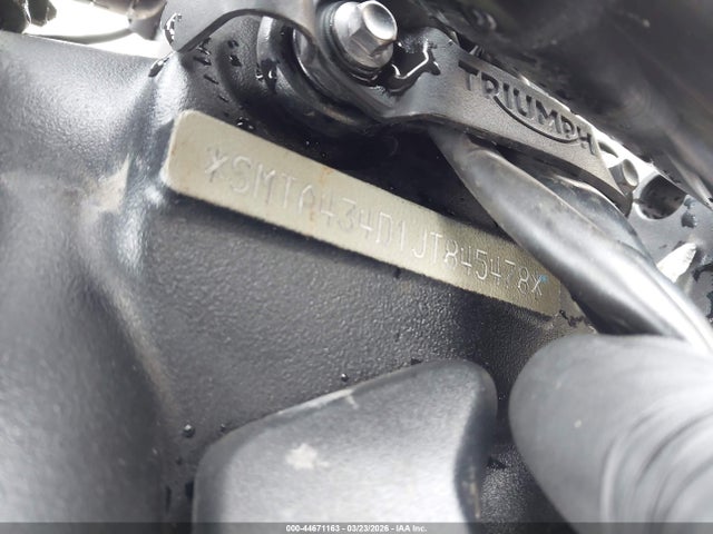 SMTA434D1JT845478 Triumph Motorcycle Street Triple R