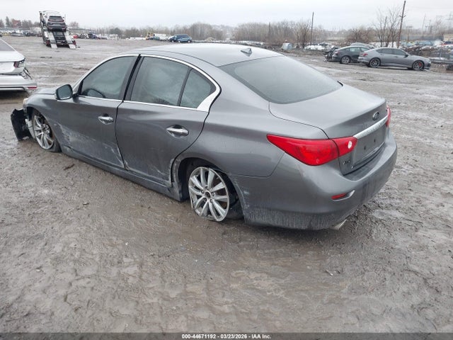 Продажа на аукционе авто 2014 Infiniti Q50 Premium, vin: JN1BV7AR7EM682121, номер лота: 44671192