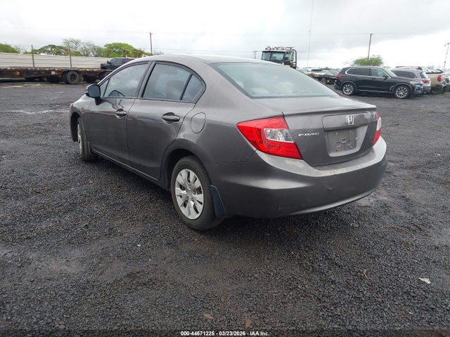 44671225 :رقم المزاد ، 19XFB2F57CE328661 vin ، 2012 Honda Civic Lx مزاد بيع