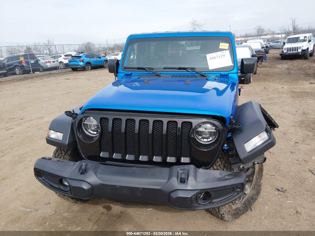2021 Jeep Wrangler Unlimited Willys 4x4 მანქანა იყიდება აუქციონზე, vin: 1C4HJXDN5MW683265, აუქციონის ნომერი: 44671293