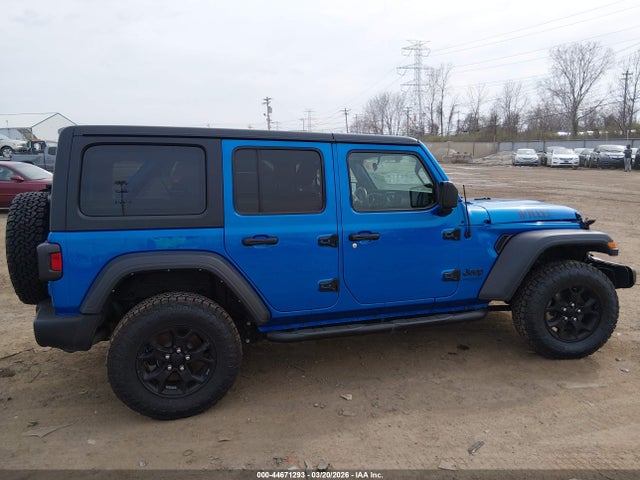 2021 Jeep Wrangler Unlimited Willys 4x4 მანქანა იყიდება აუქციონზე, vin: 1C4HJXDN5MW683265, აუქციონის ნომერი: 44671293