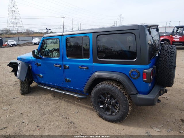 2021 Jeep Wrangler Unlimited Willys 4x4 მანქანა იყიდება აუქციონზე, vin: 1C4HJXDN5MW683265, აუქციონის ნომერი: 44671293