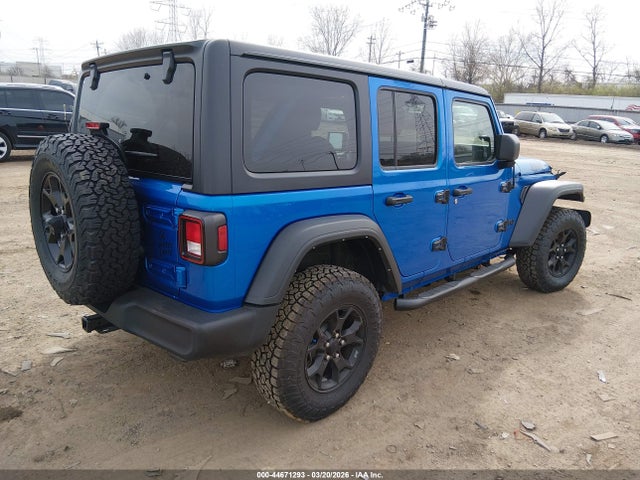 2021 Jeep Wrangler Unlimited Willys 4x4 მანქანა იყიდება აუქციონზე, vin: 1C4HJXDN5MW683265, აუქციონის ნომერი: 44671293