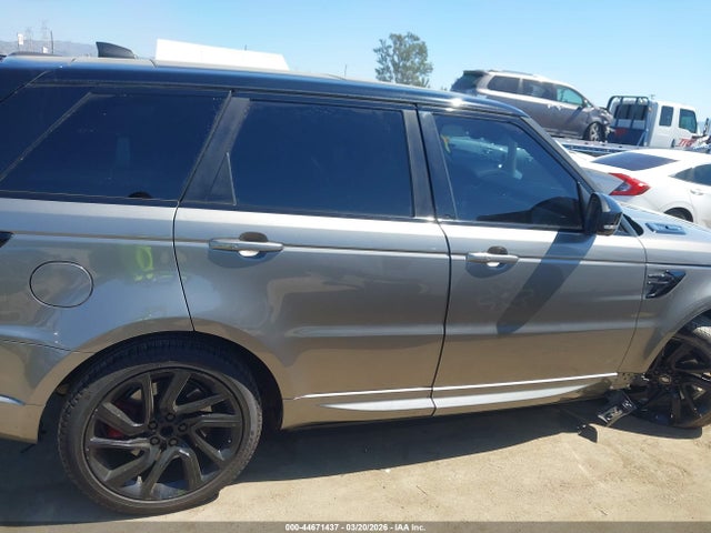Aukcja sprzedaży 2018 Land Rover Range Rover Sport Supercharged/supercharged Dynamic, vin: SALWR2RE4JA811010, numer aukcji: 44671437