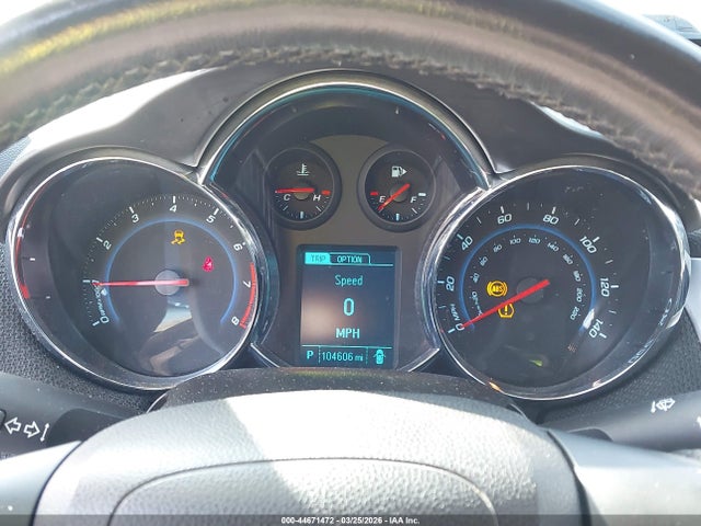 1G1PC5SB8E7446101 Chevrolet Cruze 1lt Auto