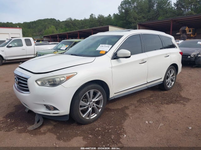 2013 Infiniti Jx35 მანქანა იყიდება აუქციონზე, vin: 5N1AL0MM8DC340845, აუქციონის ნომერი: 44671536
