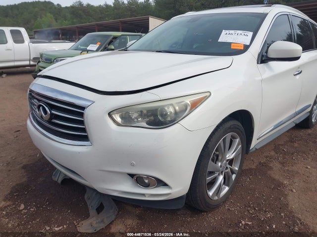 2013 Infiniti Jx35 მანქანა იყიდება აუქციონზე, vin: 5N1AL0MM8DC340845, აუქციონის ნომერი: 44671536