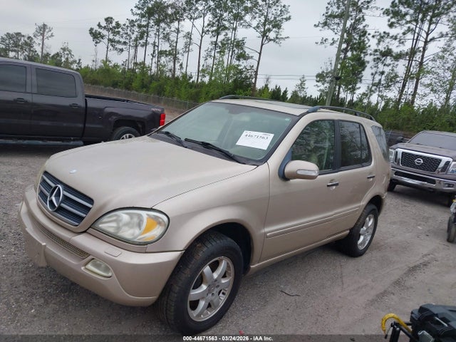 2002 Mercedes-benz Ml 500 მანქანა იყიდება აუქციონზე, vin: 4JGAB75E32A317405, აუქციონის ნომერი: 44671563