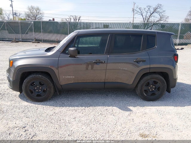 2018 Jeep Renegade Sport Fwd მანქანა იყიდება აუქციონზე, vin: ZACCJAAB4JPG70355, აუქციონის ნომერი: 44671605