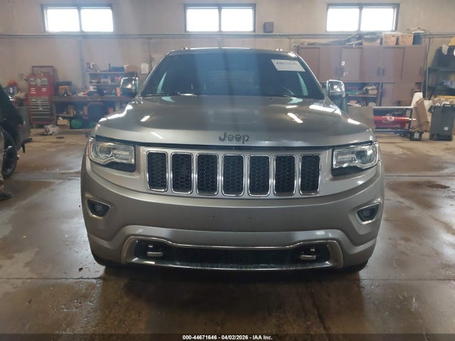 2014 Jeep Grand Cherokee Overland მანქანა იყიდება აუქციონზე, vin: 1C4RJFCG6EC465209, აუქციონის ნომერი: 44671646