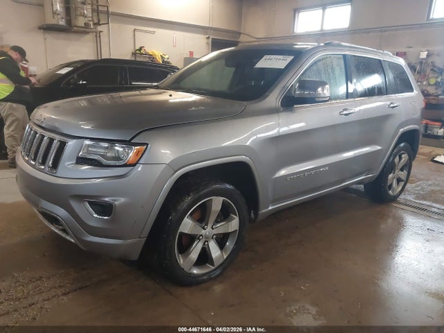 2014 Jeep Grand Cherokee Overland მანქანა იყიდება აუქციონზე, vin: 1C4RJFCG6EC465209, აუქციონის ნომერი: 44671646
