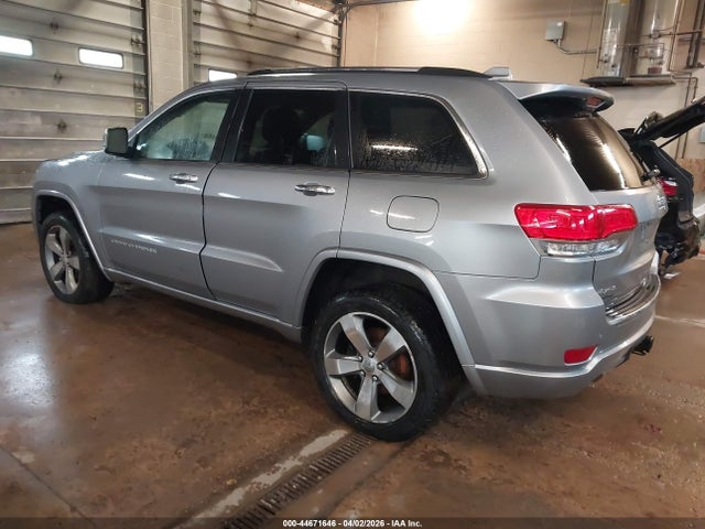 2014 Jeep Grand Cherokee Overland მანქანა იყიდება აუქციონზე, vin: 1C4RJFCG6EC465209, აუქციონის ნომერი: 44671646