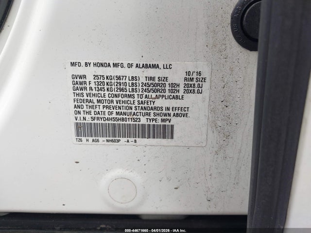 2017 ACURA MDX 5FRYD4H55HB011523 Photo 8