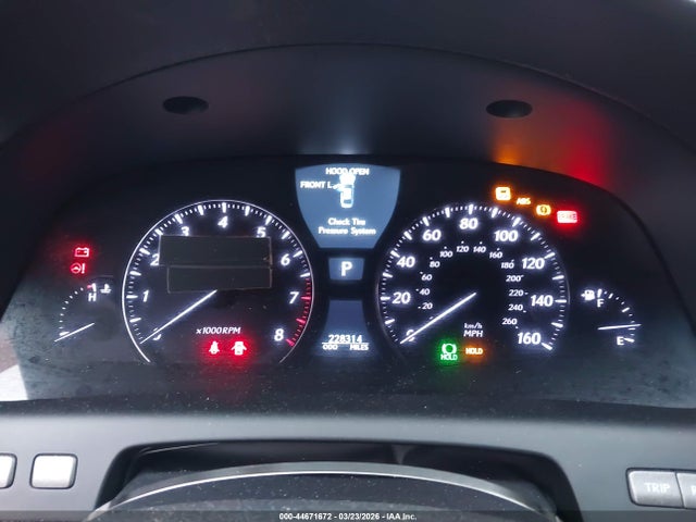 2008 Lexus Ls 460 მანქანა იყიდება აუქციონზე, vin: JTHBL46F885082964, აუქციონის ნომერი: 44671672
