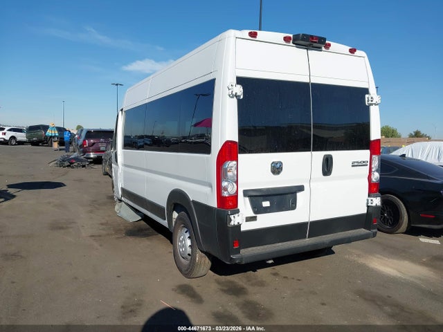 3C6LRVPG3PE589525 RAM Promaster 2500 Window Van High Roof 159 Wb