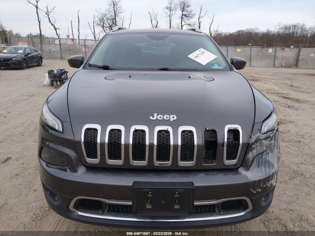 44671687 :رقم المزاد ، 1C4PJMDB9JD551200 vin ، 2018 Jeep Cherokee Limited 4x4 مزاد بيع