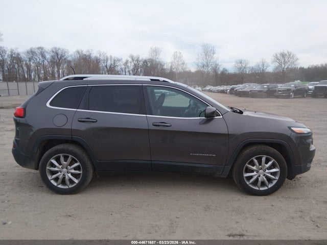 44671687 :رقم المزاد ، 1C4PJMDB9JD551200 vin ، 2018 Jeep Cherokee Limited 4x4 مزاد بيع