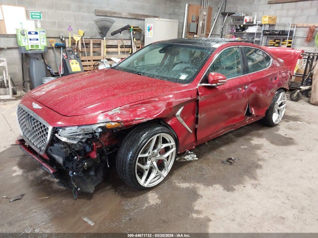 2019 GENESIS G70 KMTG74LE3KU023231 Photo 1