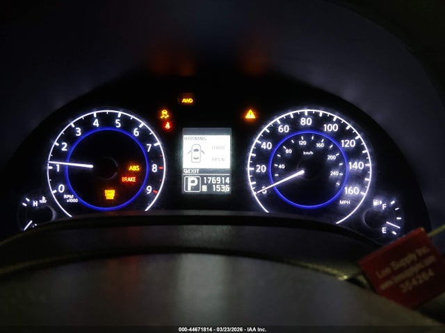 Aukcja sprzedaży 2012 Infiniti G37x, vin: JN1CV6AR2CM672043, numer aukcji: 44671814