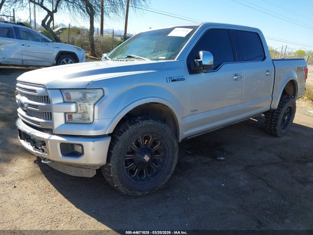 2015 Ford F-150 Platinum მანქანა იყიდება აუქციონზე, vin: 1FTEW1EG3FFC76386, აუქციონის ნომერი: 44671828