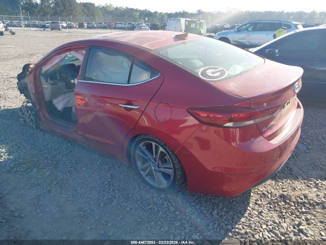 Hyundai Elantra Limited 2017 5NPD84LF3HH069684 Image 3